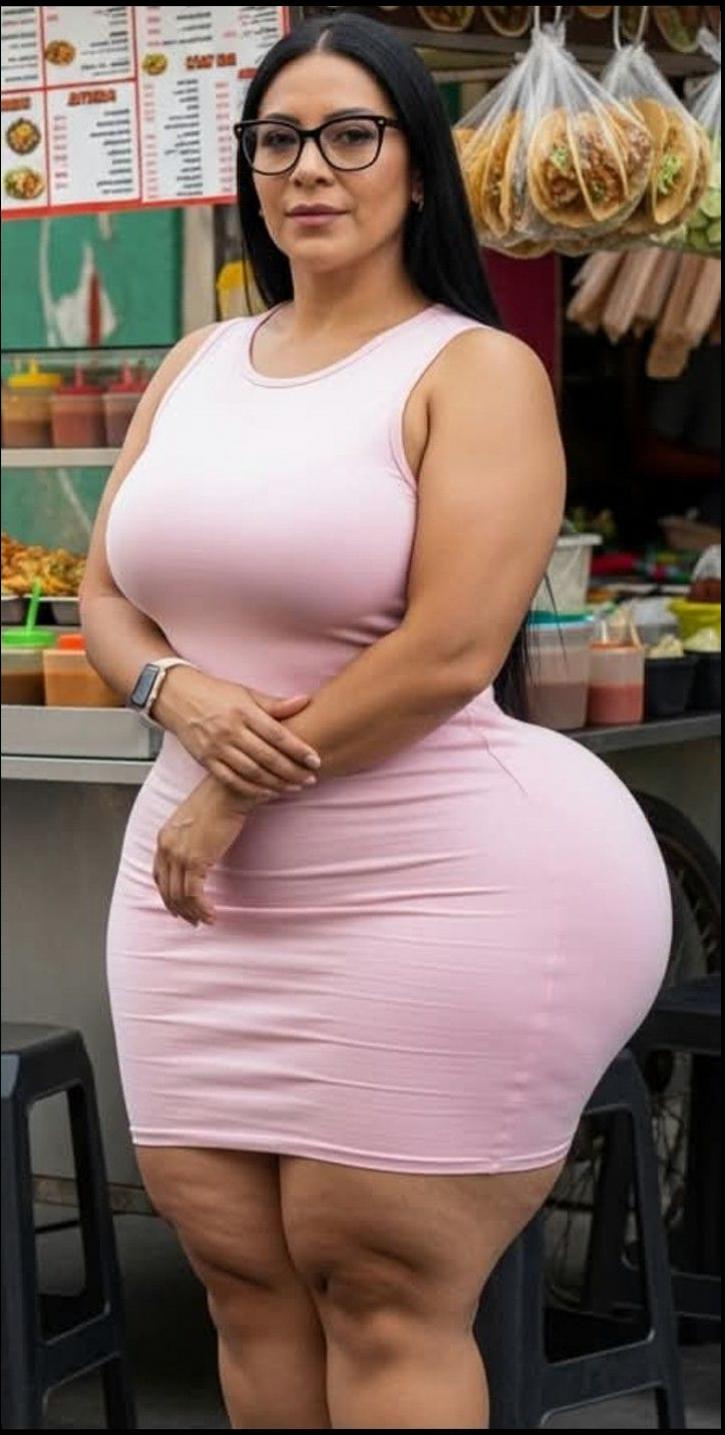 a woman in a pink shirt and a pink skirt holding a pink flower