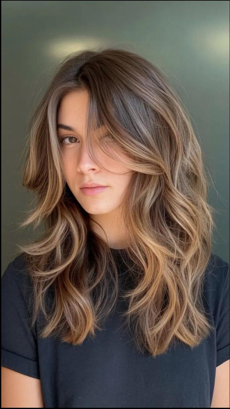 a woman is smiling and posing for a picture