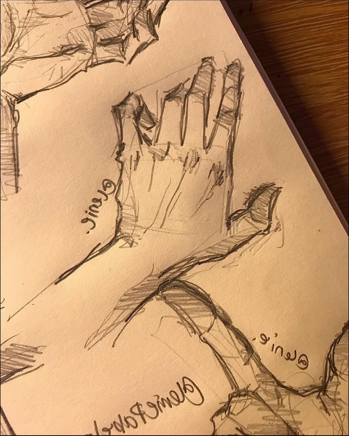 a painting of a man with a sword