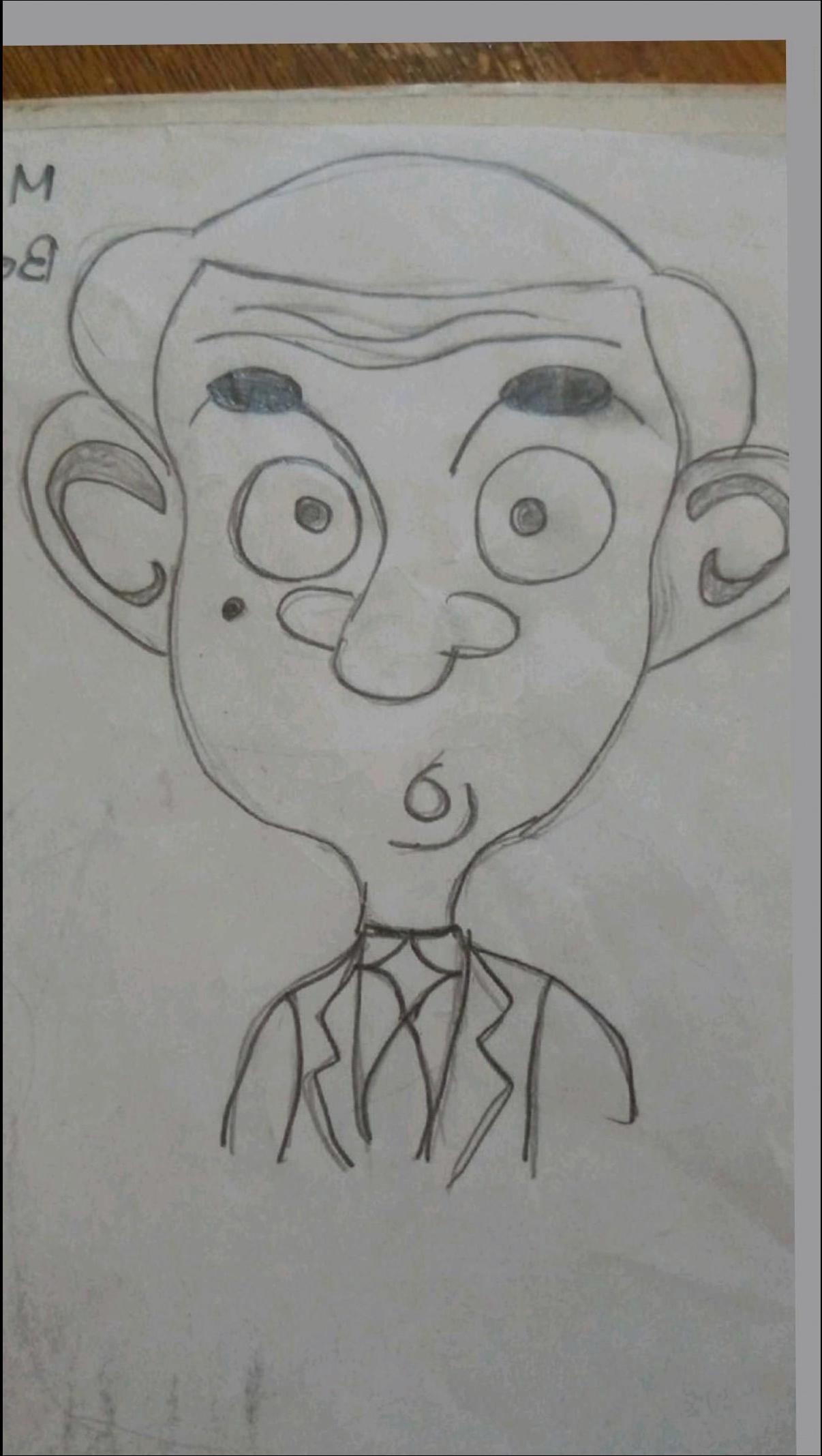 a painting of a woman with a black and white striped shirt