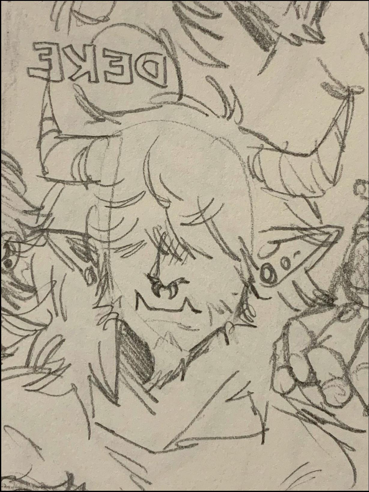 a painting of a painting of a man on a horse