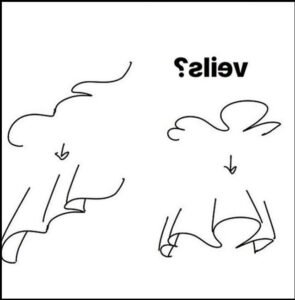 a painting of a person holding a bird