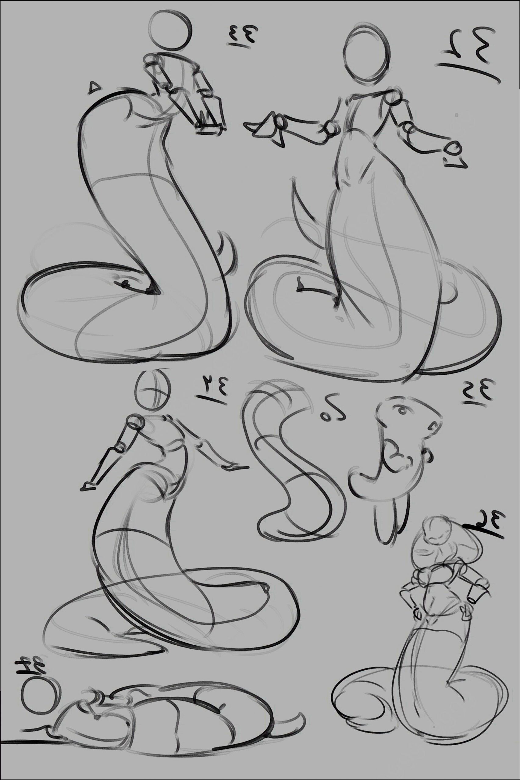 a painting of a man and a woman