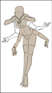 a painting of a man in a suit and tie