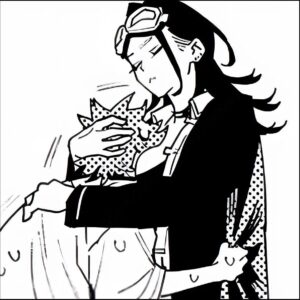 a painting of a man with a hat on