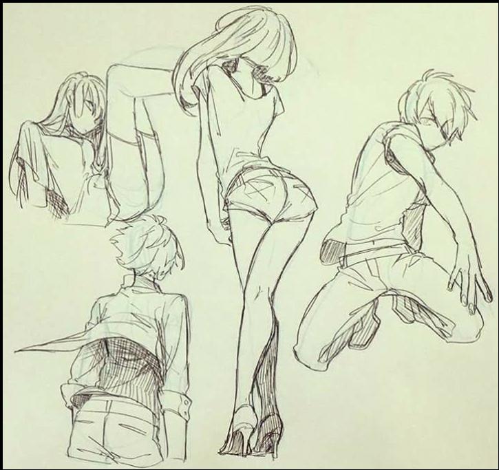 a painting of a group of people on a painting