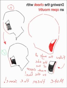 a painting of a woman with a sign on it