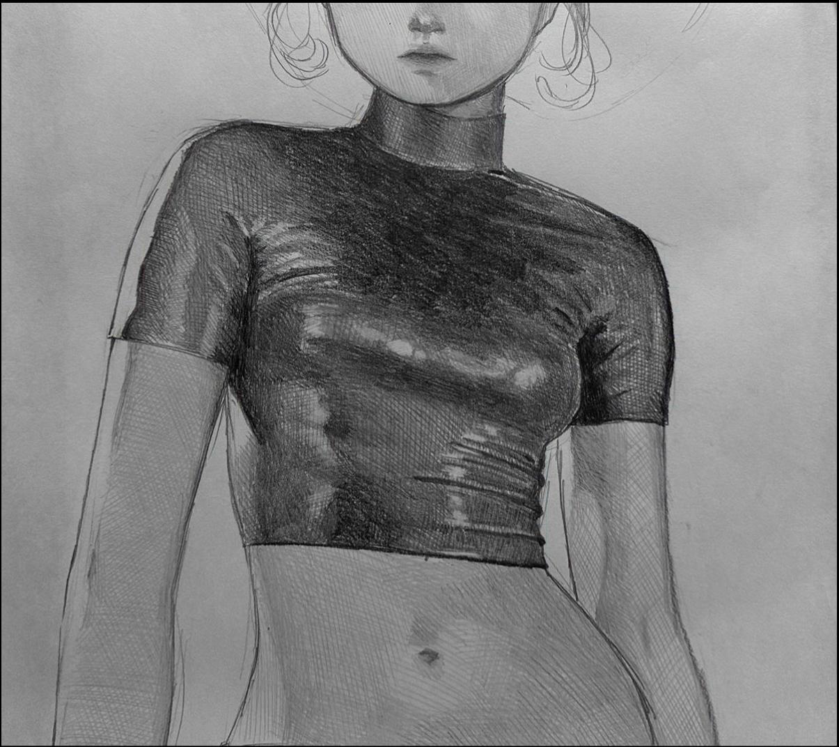 a woman in a black dress with a black headdress