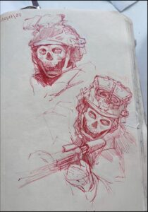 Skeleton Sketches Skeleton Sketches