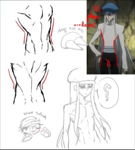 a collage of photos of a woman with a hat