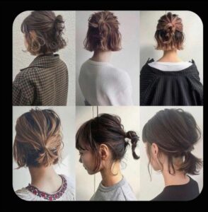 a woman is looking at a picture of a woman