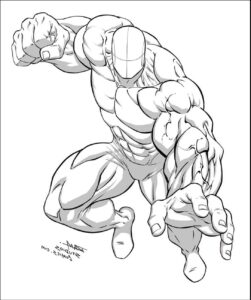 a painting of a bird with a bird on it