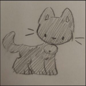 a painting of a painting of a person holding a bird