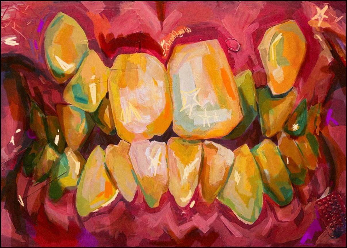 a bowl of fruit sitting on a table