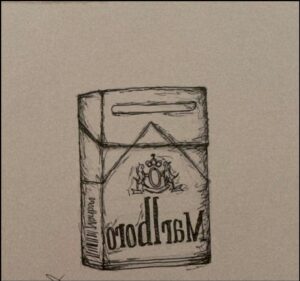 a bottle of beer sitting on top of a table