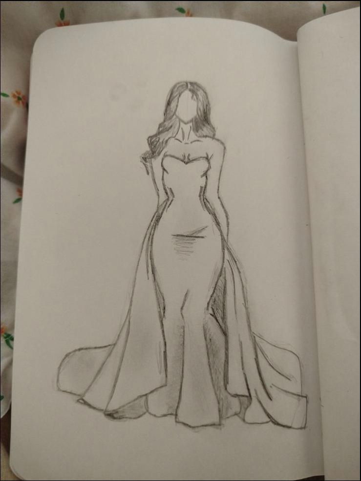 a painting of a woman sitting on a bed