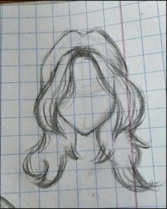 a painting of a bird on a paper