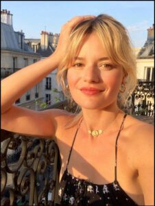 Woman in Paris, Sunny Day
