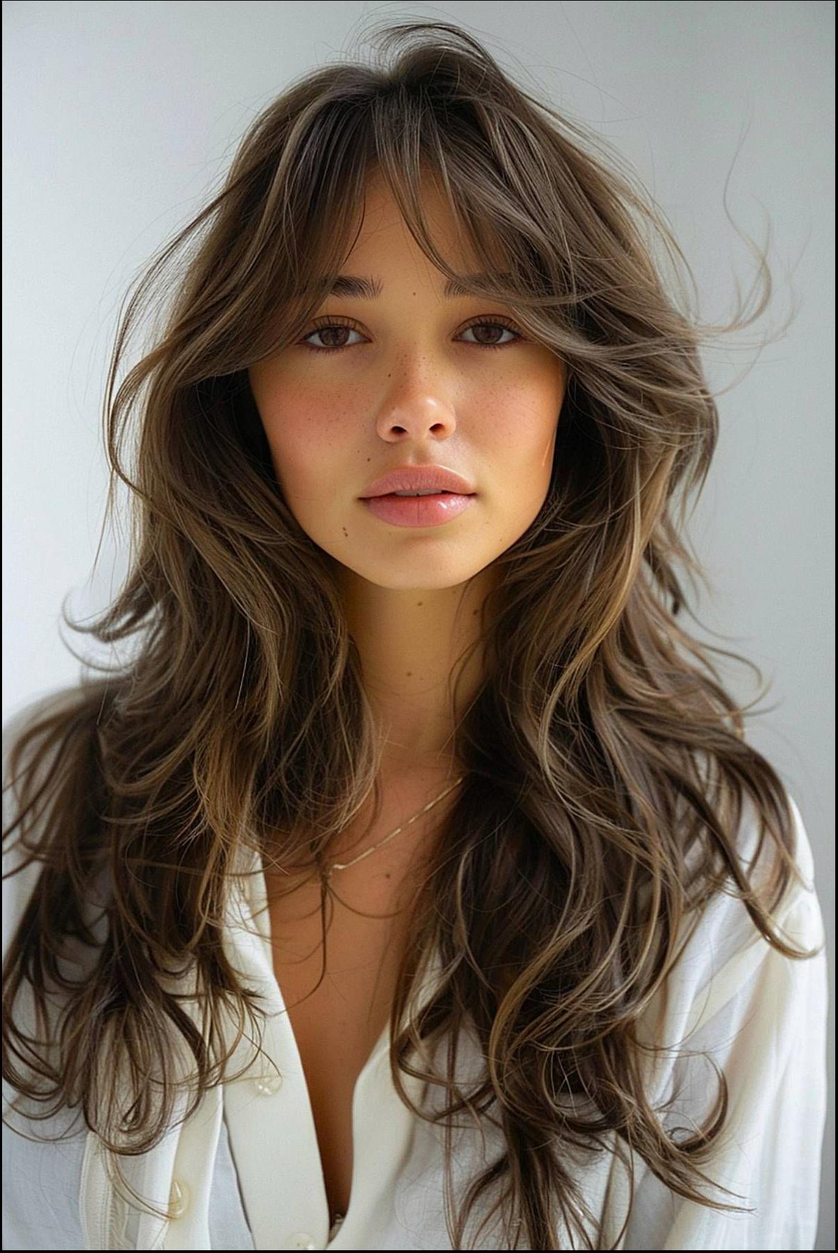 a woman is posing for a picture