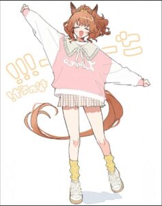 a doll of a woman wearing a cat costume