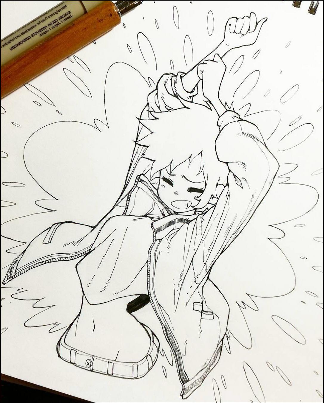 a painting of a person holding a painting