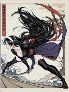 a doll with a cat on it