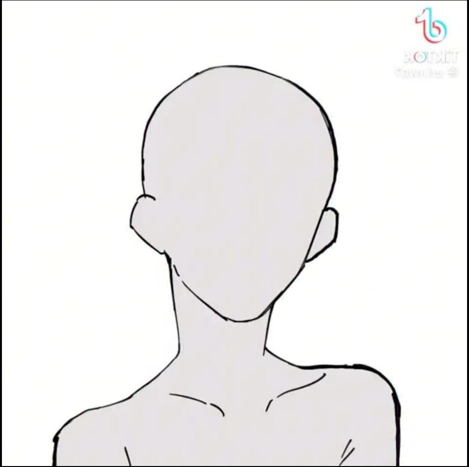 a painting of a man with a black and white background