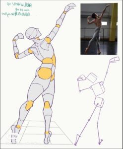 a collage of a man and a woman holding a skateboard