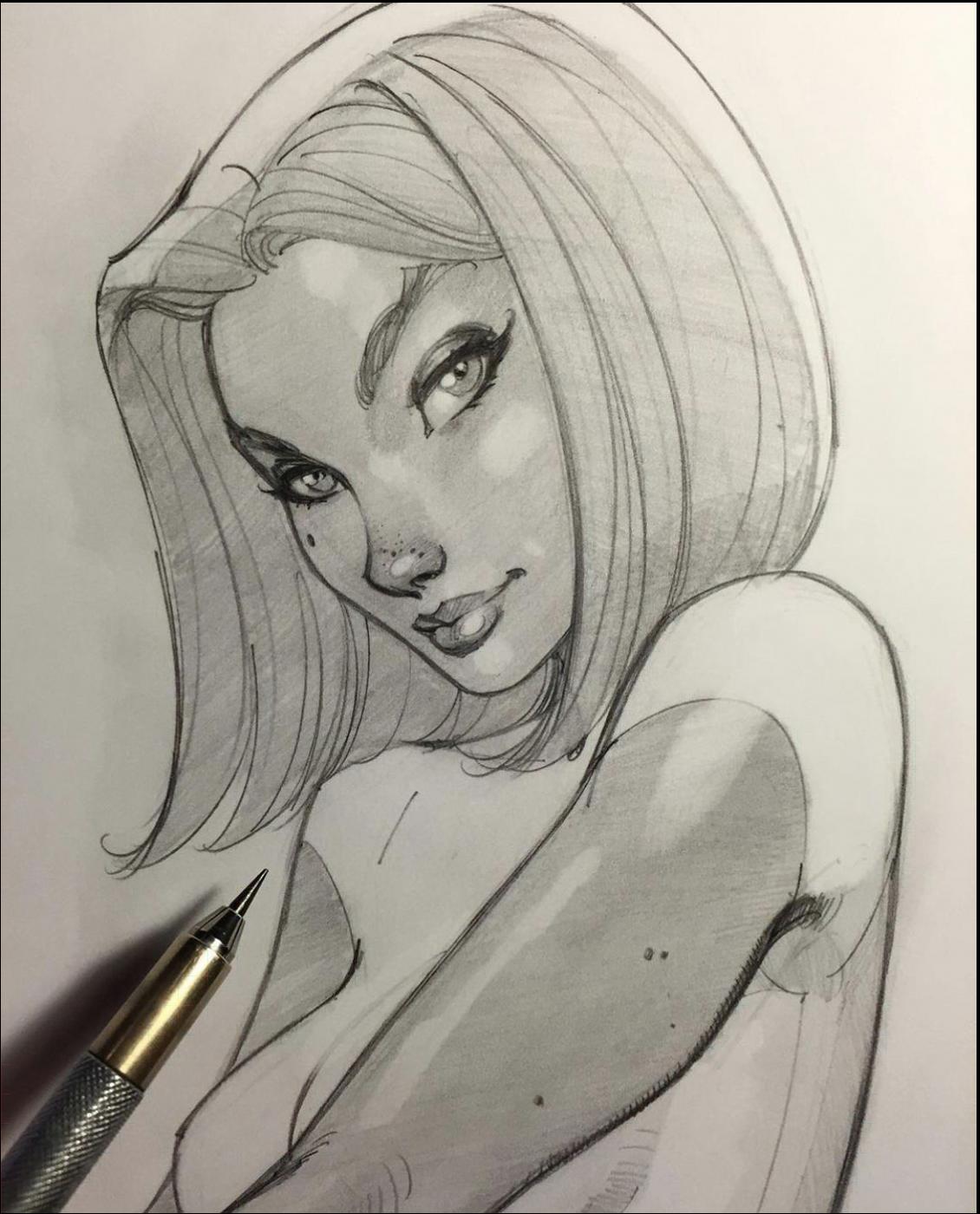 a painting of a woman with a knife