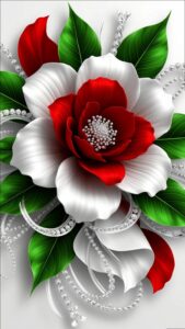 a bouquet of white roses is in a white flower arrangement