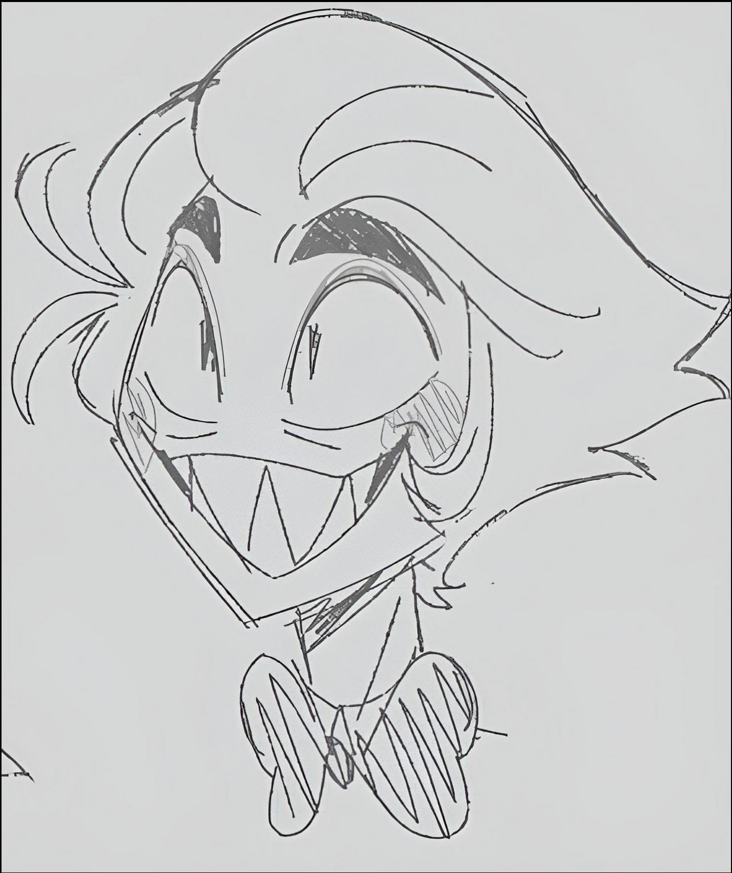 a painting of a bird on a wall