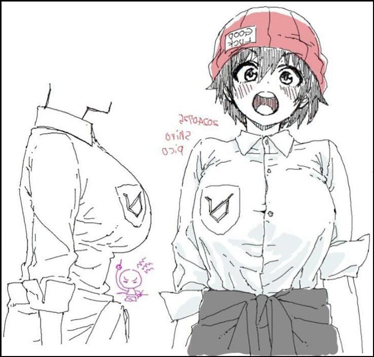 a painting of a woman with a hat on