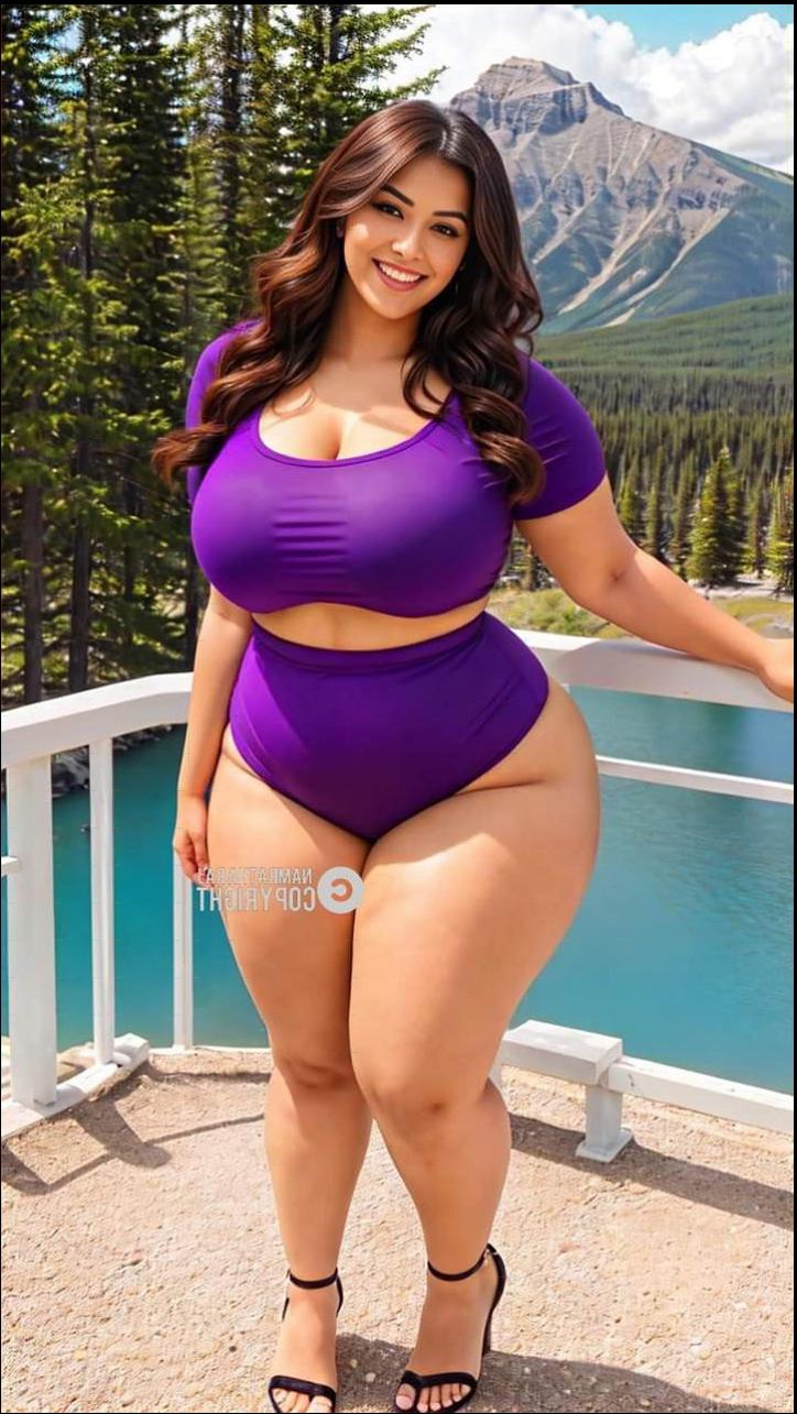 a woman in a pink dress standing on a ledge