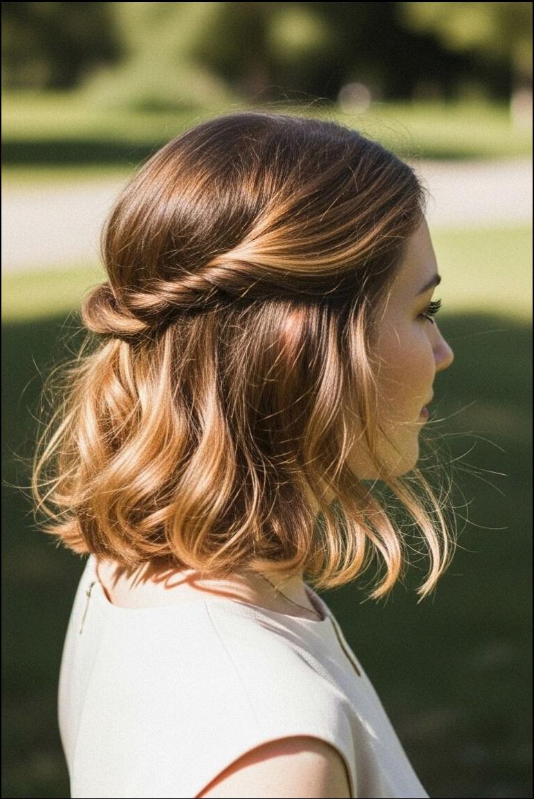 a young woman is dressed in a black and white dress
