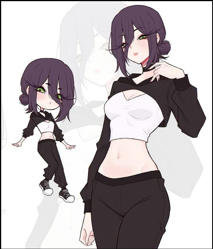 a woman in a black dress holding a black umbrella