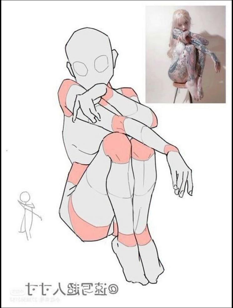 a painting of a woman with a cat on her head