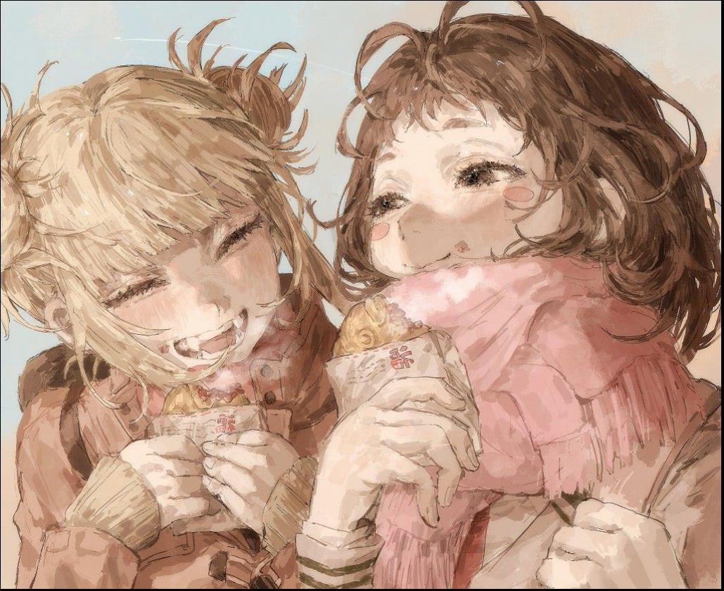 a doll and a woman are dressed up