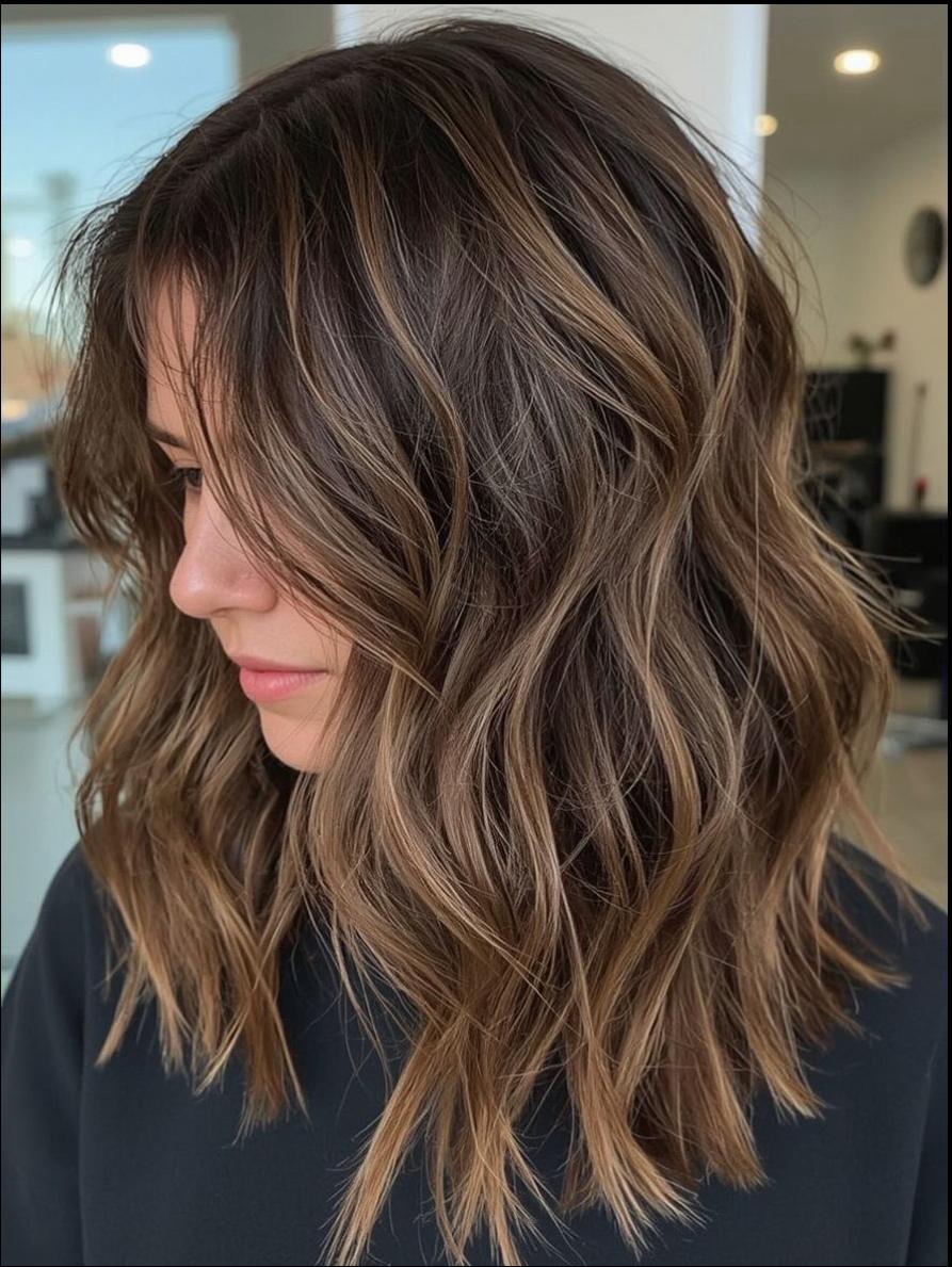 a woman is looking at the camera