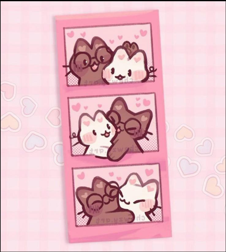 a small doll is holding a pink and white toy