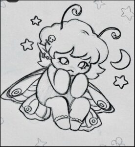 a painting of a painting of a horse