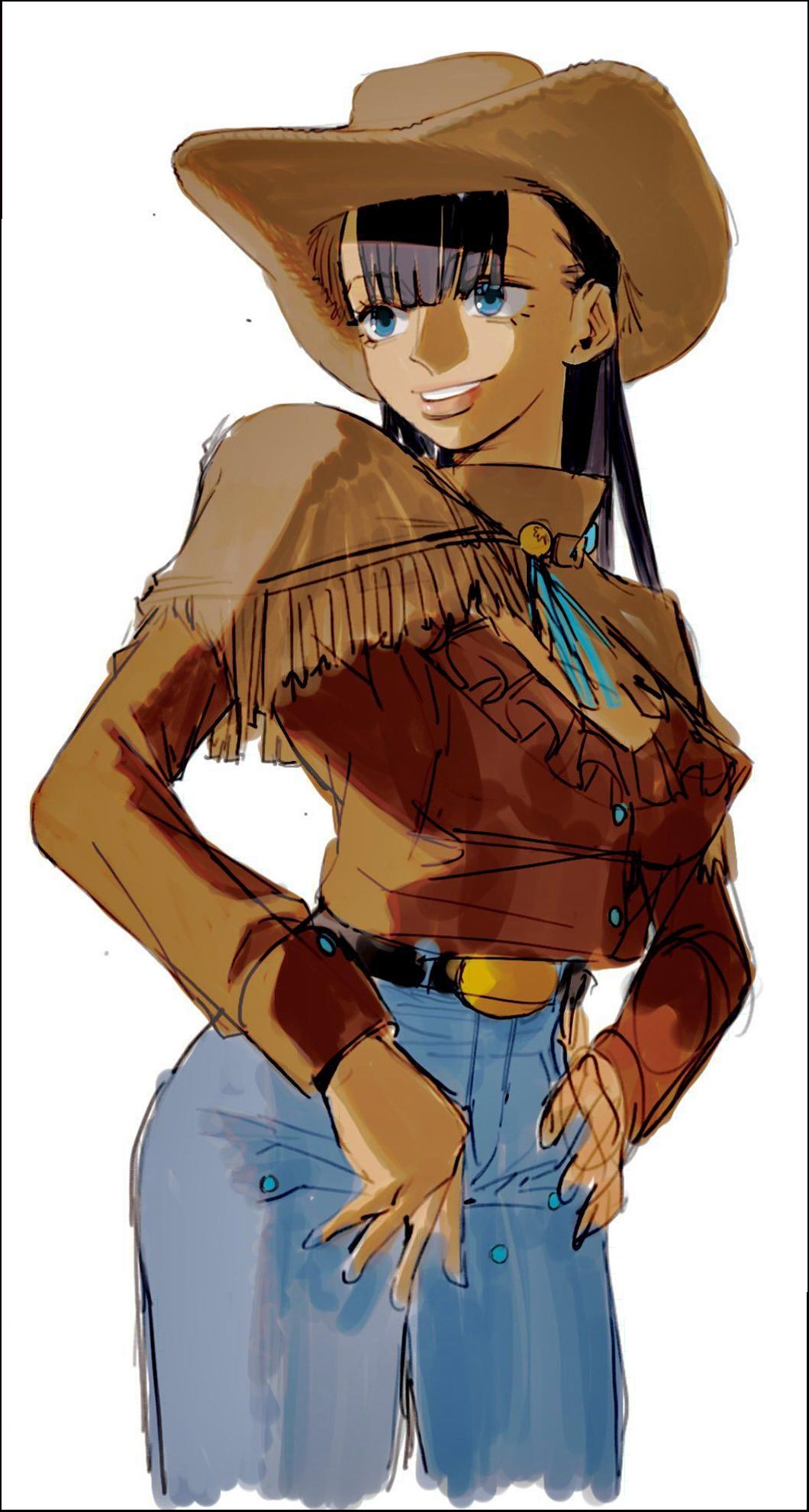 a woman dressed in a costume and holding a large object