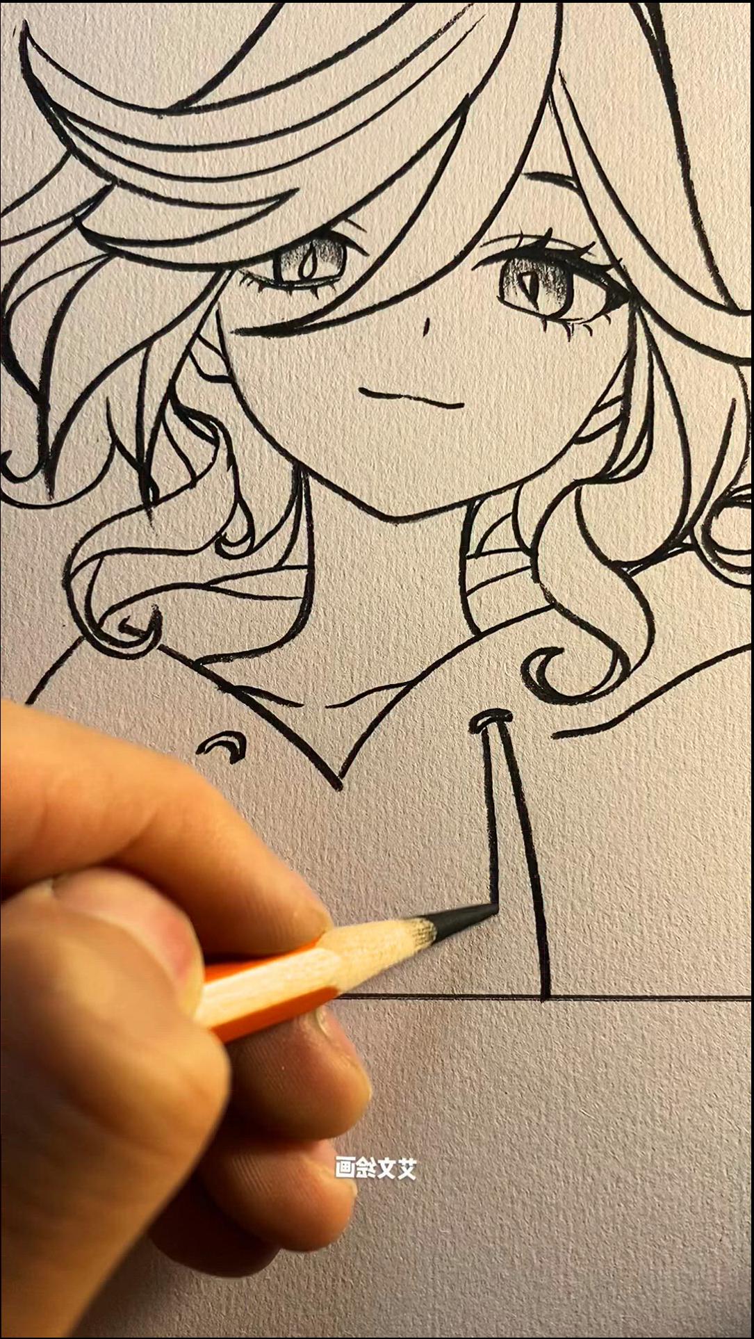 a person is painting a picture on a wall