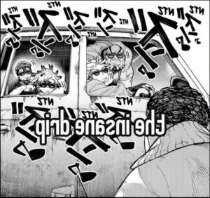 a sign that has a picture of a man on it