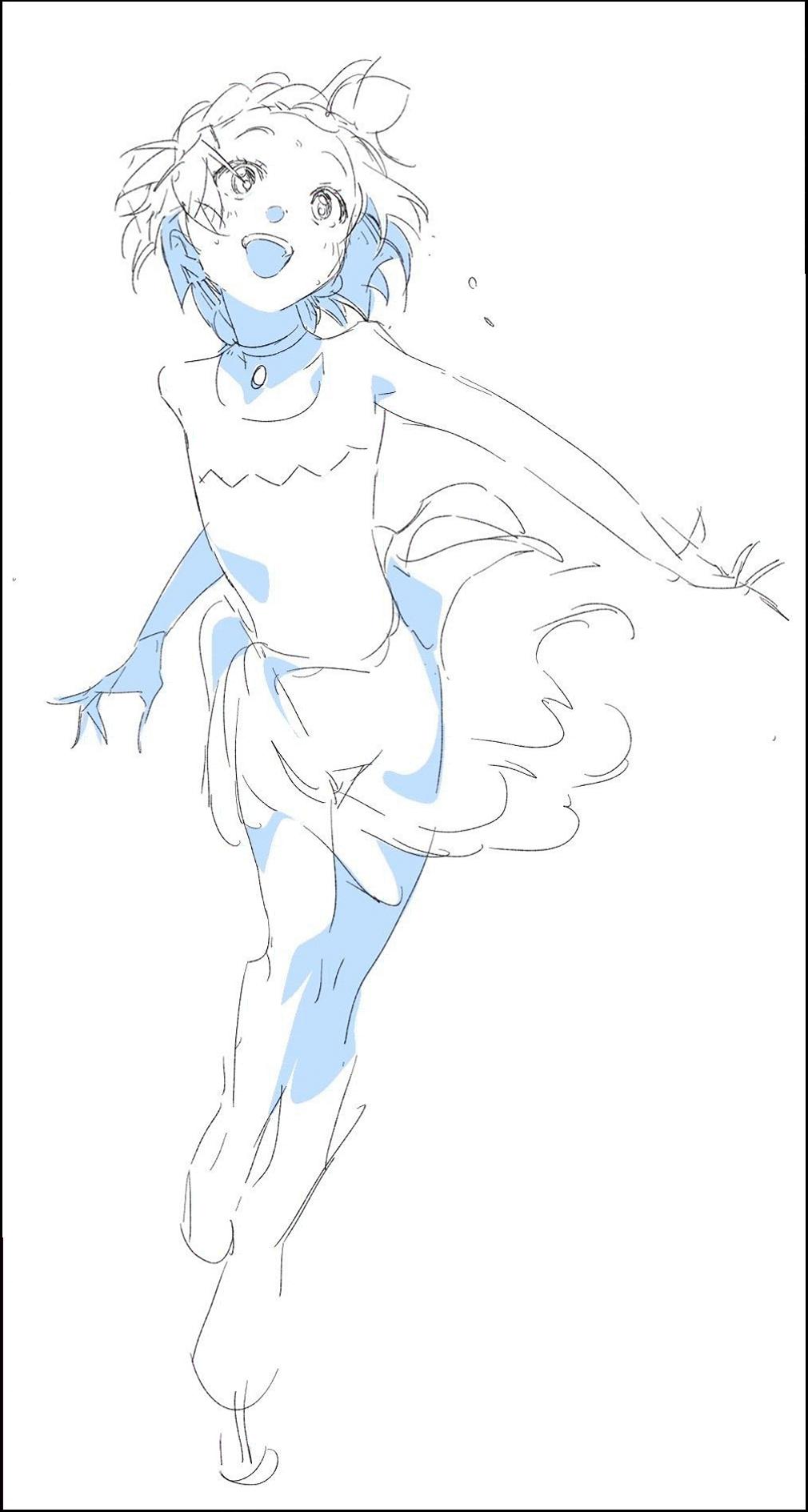 a painting of a person holding a small bird