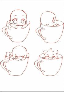 a painting of a man in a suit and a cat