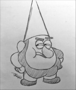 a small piece of cloth with a bird on it