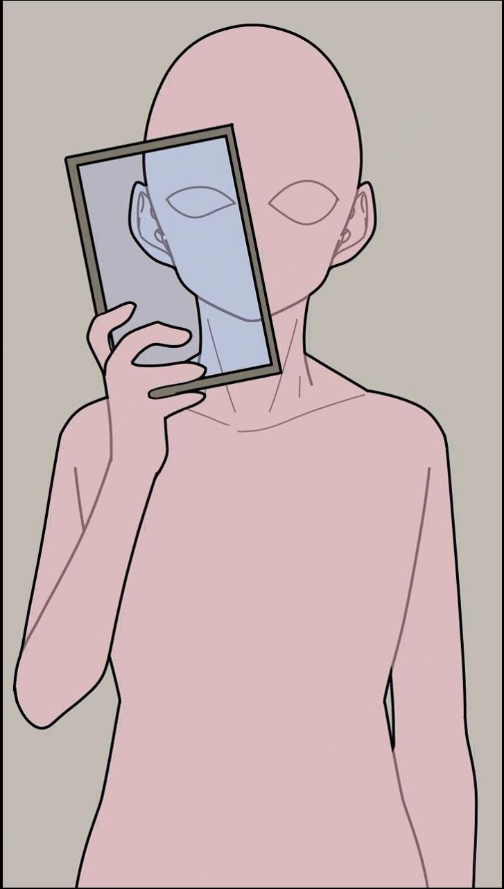 a painting of a man with a black shirt and a black tie