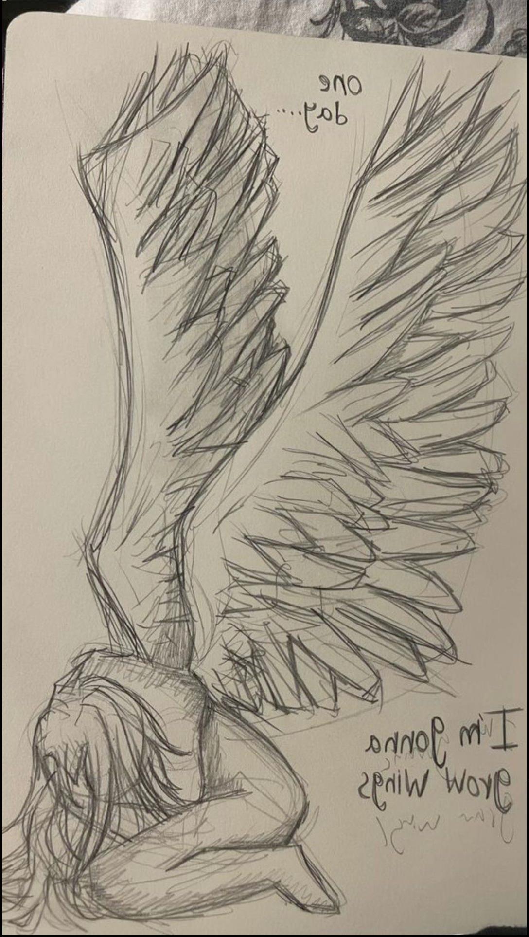 a painting of a person holding a bird