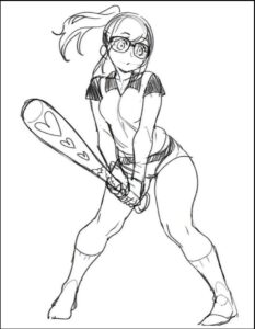 a painting of a woman holding a white and black bird