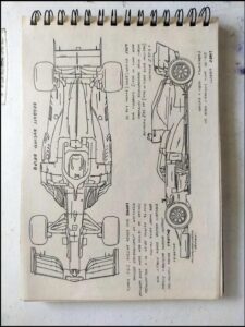 a painting of a man with a book